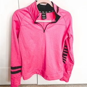 Pink zip top